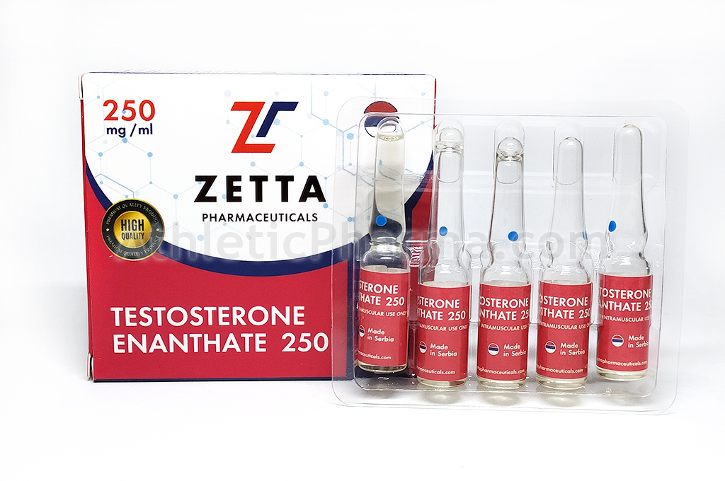 Testosterone Enanthate 250 (ZETTA) 1ml